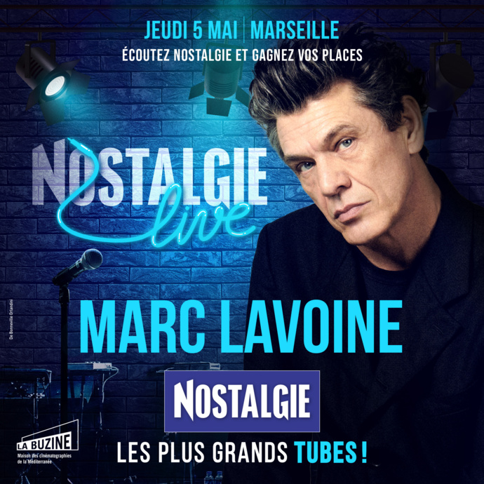 Nostalgie : un "Concert Privé" avec Marc Lavoine 
