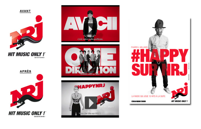 NRJ relifte son logo... en grande pompes