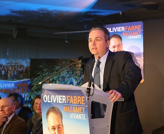 Olivier Fabre élu maire de Mazamet
