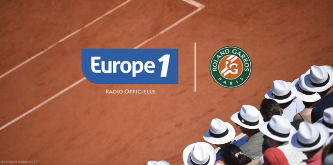 Europe 1, radio officielle de Roland-Garros