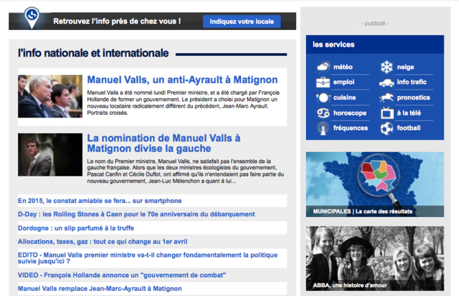 Un Poisson d'avril caché sur francebleu.fr