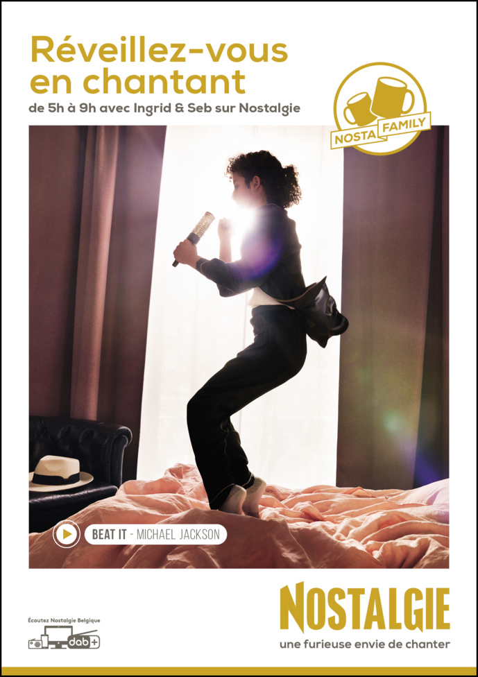 Nostalgie Belgique : "La Nosta Family" en campagne Nostalgie Belgique : "La Nosta Family" en campagne