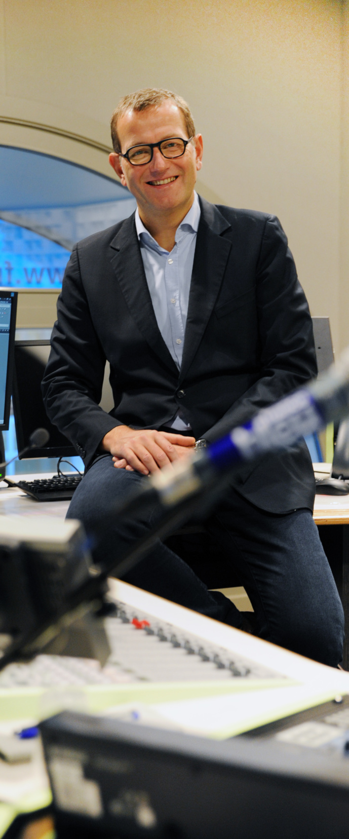 Jean-Lou Philippe, directeur de France Bleu Isère depuis plus de quatre ans. © Radio France.