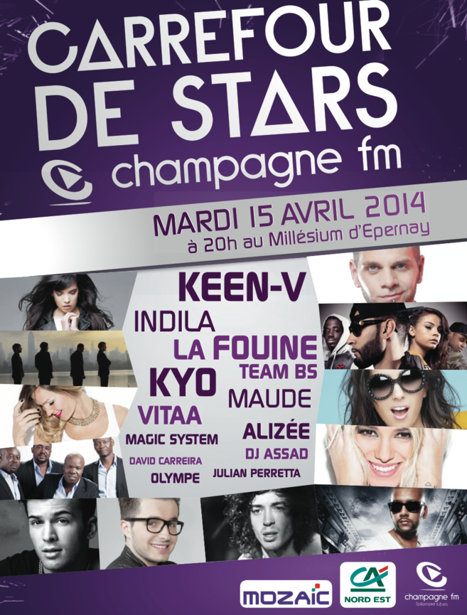 Carrefour de Stars à Epernay Carrefour de Stars à Epernay