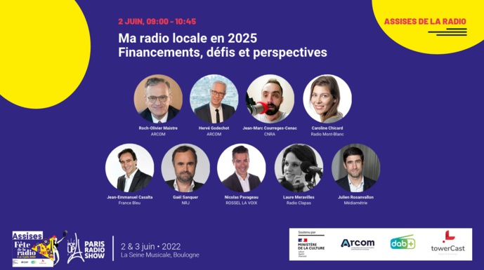 Les Assises de la radio auront lieu les 2 et 3 juin Les Assises de la radio auront lieu les 2 et 3 juin