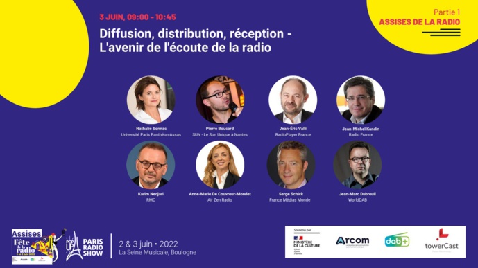 Les Assises de la radio auront lieu les 2 et 3 juin Les Assises de la radio auront lieu les 2 et 3 juin