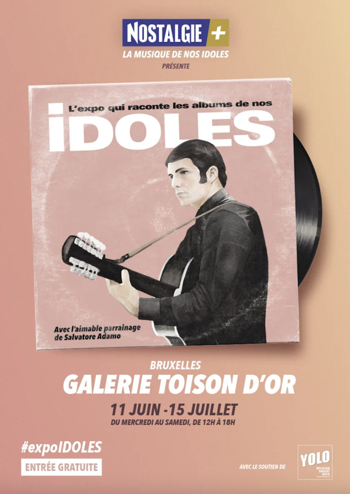 "Idoles", une expo éphémère proposée par Nostalgie+ "Idoles", une expo éphémère proposée par Nostalgie+