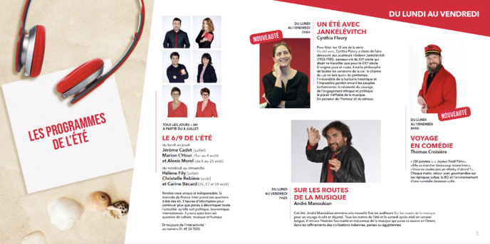 L'été arrive le 2 juillet sur France Inter L'été arrive le 2 juillet sur France Inter