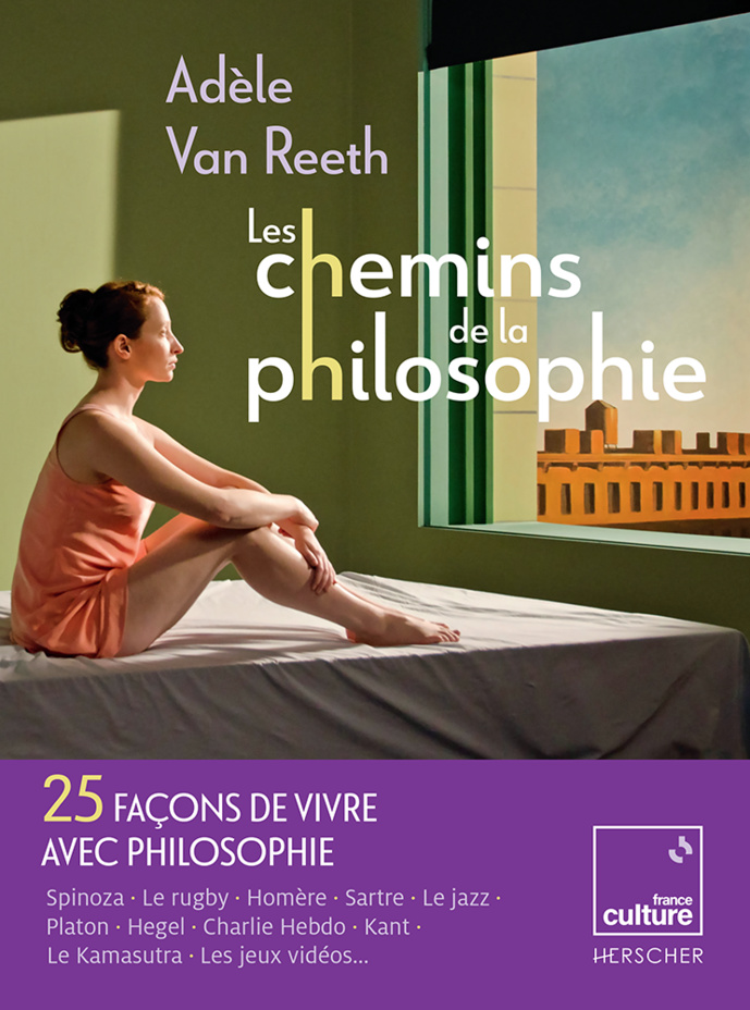 "Les Chemins de la philosophie" dans un livre "Les Chemins de la philosophie" dans un livre