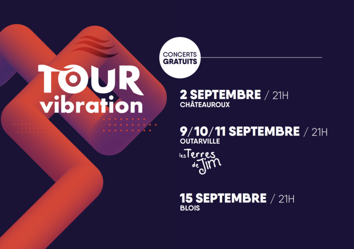 Huit artistes participeront au Tour Vibration 2022 Huit artistes participeront au Tour Vibration 2022