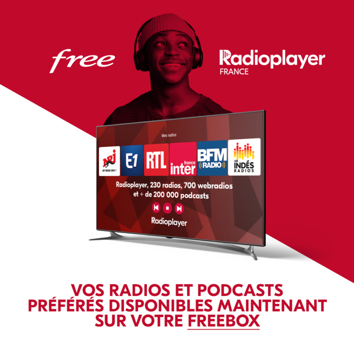 Radioplayer France poursuit son déploiement en intégrant le FreeStore
