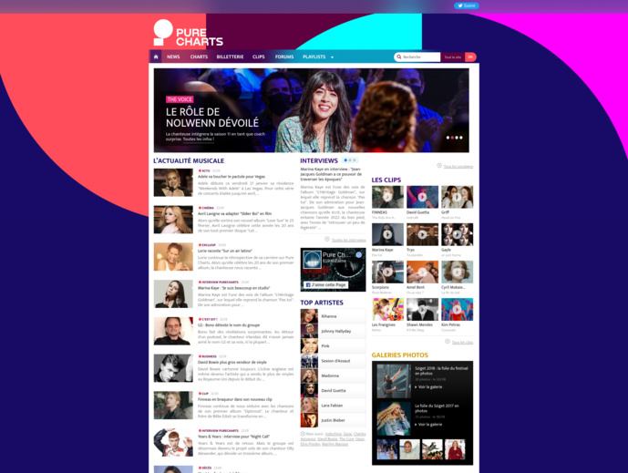 Purecharts dévoile une nouvelle identité visuelle Purecharts dévoile une nouvelle identité visuelle