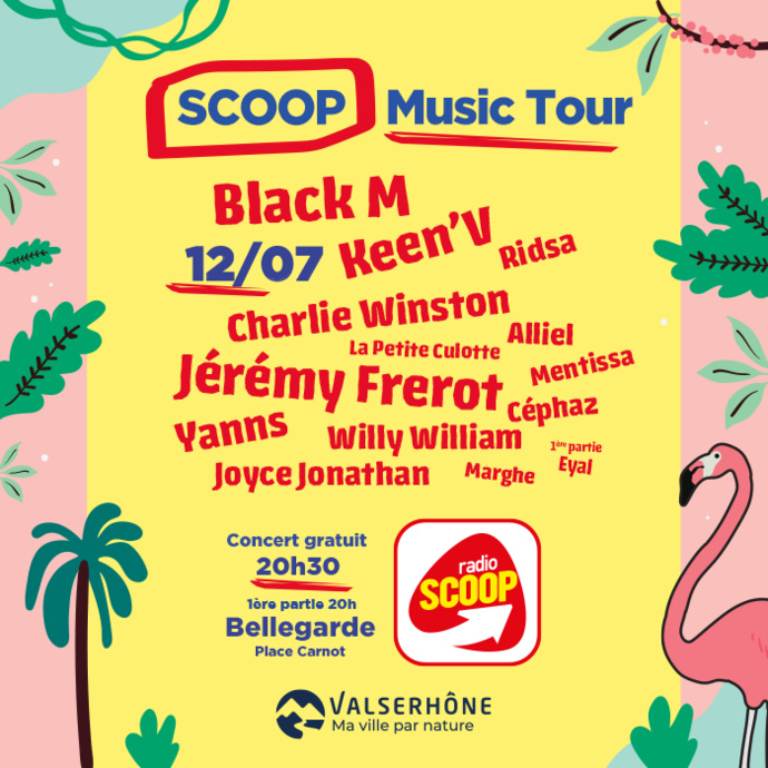Radio Scoop annonce le retour du "Scoop Music Tour" Radio Scoop annonce le retour du "Scoop Music Tour"