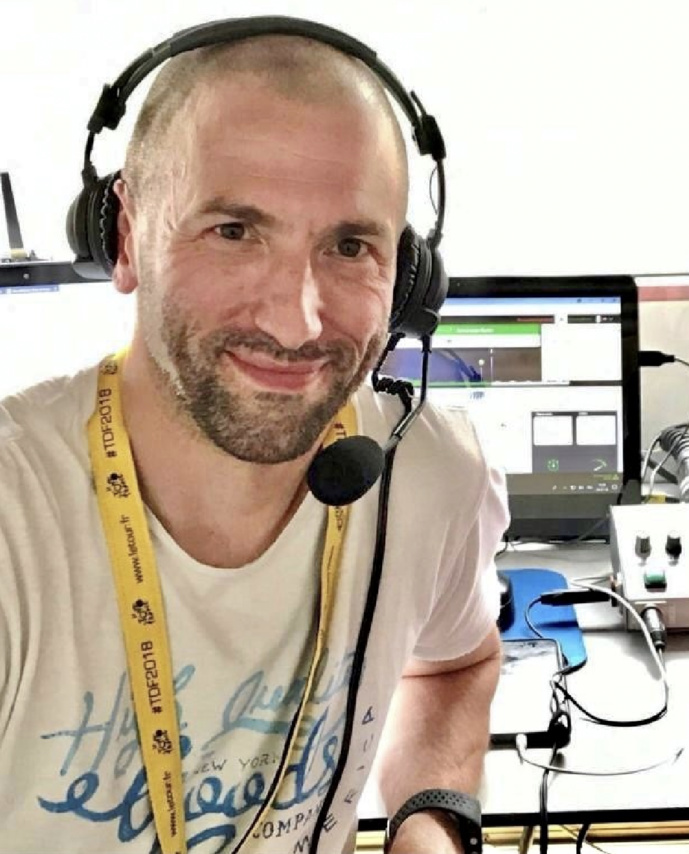 Samuël Grulois de l'équipe de VivaSport Samuël Grulois de l'équipe de VivaSport