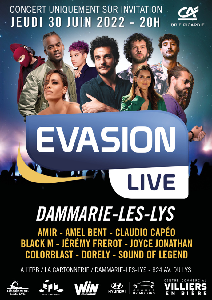 Évasion prépare son prochain "Évasion Live" Évasion prépare son prochain "Évasion Live"