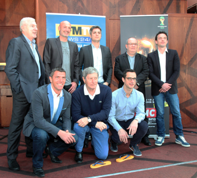 La Dream Team RMC qui couvrira la prochaine Coupe du monde au Brésil La Dream Team RMC qui couvrira la prochaine Coupe du monde au Brésil