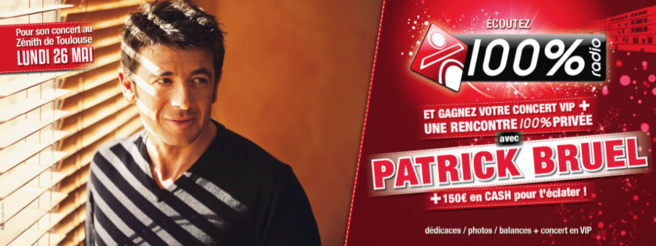 100% mise sur Patrick Bruel 100% mise sur Patrick Bruel