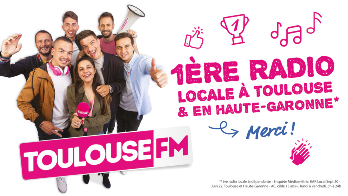 EAR Local : record d'audience pour Toulouse FM EAR Local : record d'audience pour Toulouse FM
