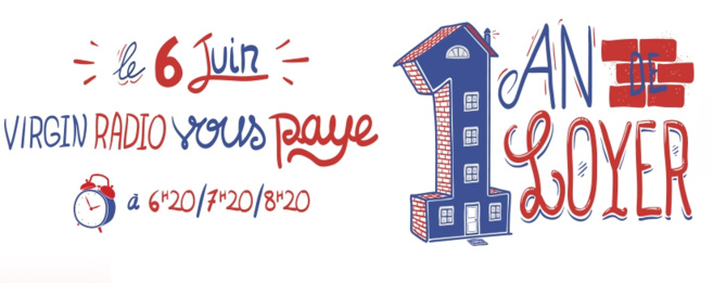 Virgin Radio va offrir un an de loyer Virgin Radio va offrir un an de loyer