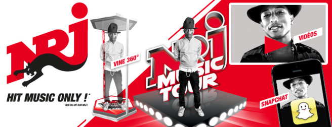 Dispositif digital inédit pour vivre le NRJ Music Tour Dispositif digital inédit pour vivre le NRJ Music Tour