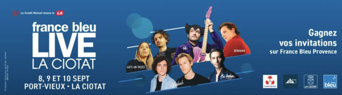 France Bleu lance la saison musicale à La Ciotat France Bleu lance la saison musicale à La Ciotat