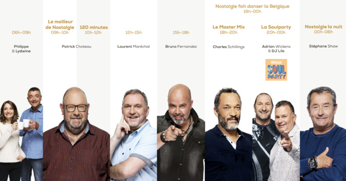 Nostalgie Belgique : "quelques évolutions" pour la saison Nostalgie Belgique : "quelques évolutions" pour la saison