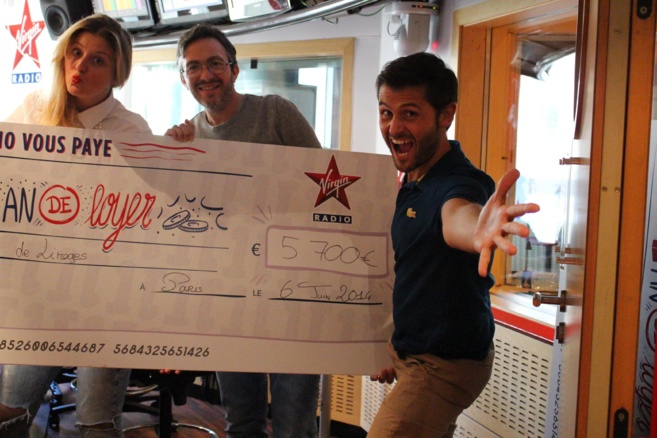 Cédric de Limoges a gagné 1 an de loyer soit 5 700 € Cédric de Limoges a gagné 1 an de loyer soit 5 700 €