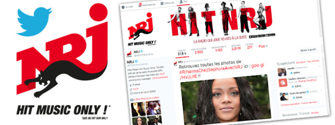 NRJ passe le cap des 2 millions de followers NRJ passe le cap des 2 millions de followers