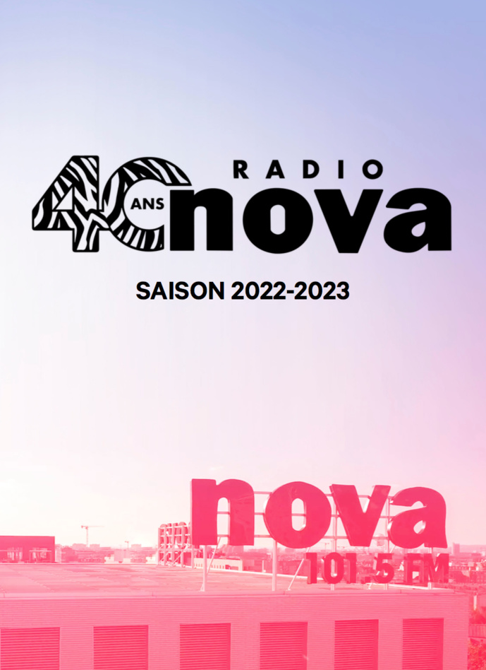 Cette saison, Radio Nova a 40 ans 