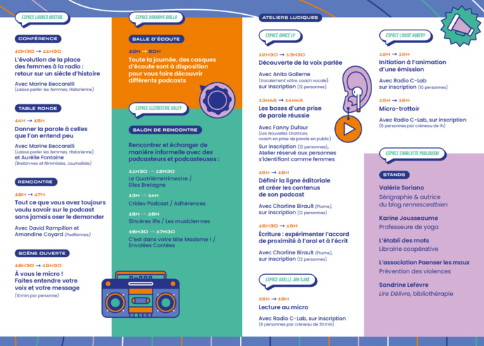 Rennes accueillera le premier festival "Haut Parleuses" Rennes accueillera le premier festival "Haut Parleuses"