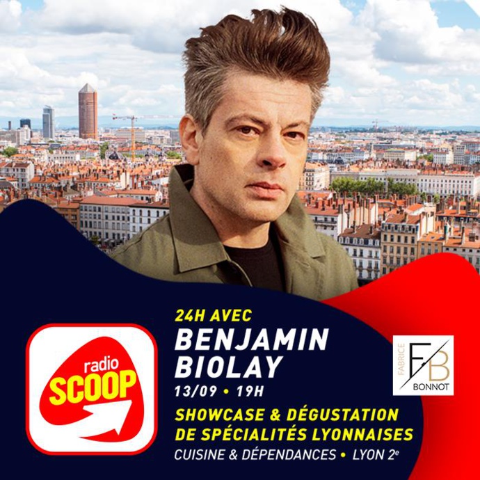 Radio Scoop se met à table avec Benjamin Biolay Radio Scoop se met à table avec Benjamin Biolay
