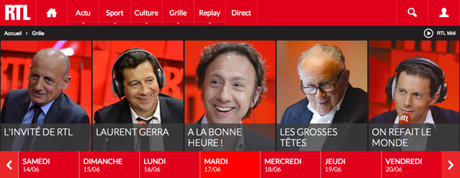 RTL.fr ? "La radio amplifiée" RTL.fr ? "La radio amplifiée"