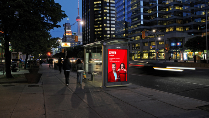 Québec : une nouvelle campagne pour Rouge FM