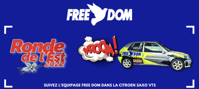 Une voiture de rallye aux couleurs de RadioFreedom Une voiture de rallye aux couleurs de RadioFreedom