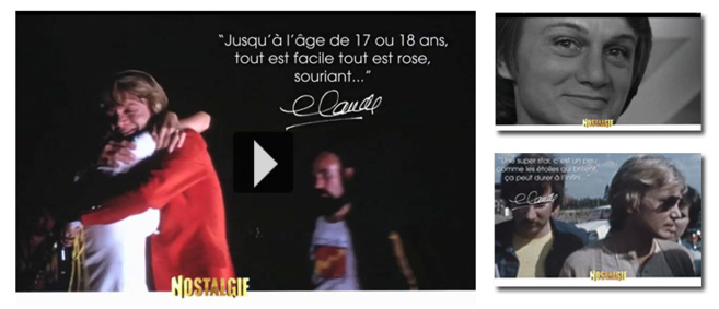 Nostalgie en campagne avec Claude François Nostalgie en campagne avec Claude François