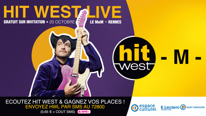 Hit West : un "Hit West Live" avec Matthieu Chedid Hit West : un "Hit West Live" avec Matthieu Chedid