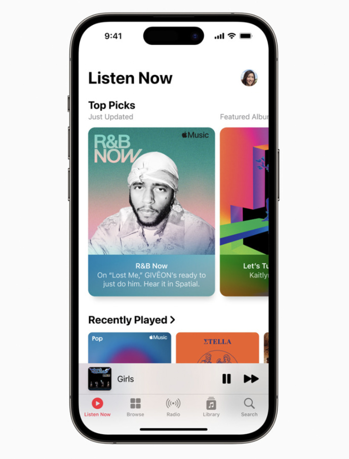 100 millions de titres disponibles sur Apple Music 100 millions de titres disponibles sur Apple Music