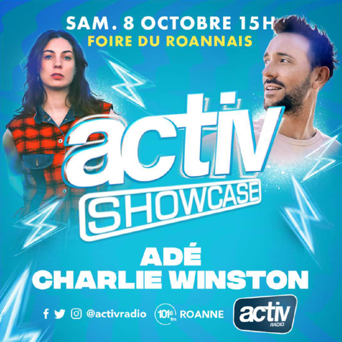 ACTIV organise un showcase avec Adé et Charlie Winston