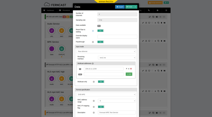 Ferncast : une nouvelle version 3.0 du logiciel aixtream Ferncast : une nouvelle version 3.0 du logiciel aixtream