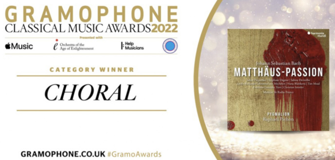 Un Gramophone Classical Music Awards pour la Maîtrise de Radio France
