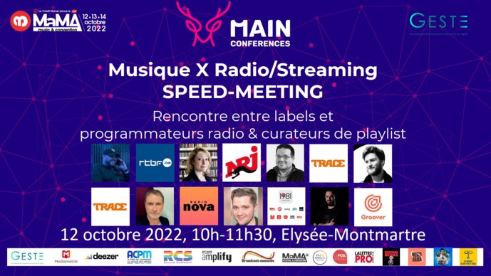 Deux MAIN Conferences au MaMa Deux MAIN Conferences au MaMa