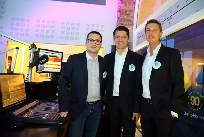 Nouveaux locaux, nouvelle histoire: Maxence Bertholon, Stéphane Rovera et Romain Mazodier ont déjà écrit les premières pages, les autres chapitres arrivent! (crédit photos Fabrice Roure) Nouveaux locaux, nouvelle histoire: Maxence Bertholon, Stéphane Rovera et Romain Mazodier ont déjà écrit les premières pages, les autres chapitres arrivent! (crédit photos Fabrice Roure)