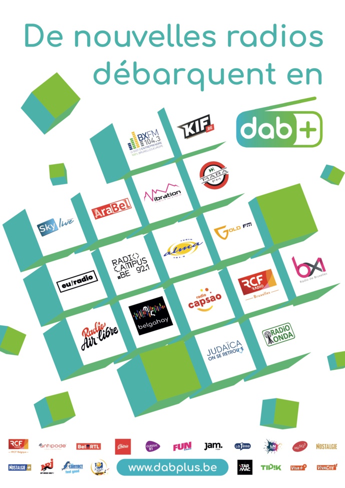 DAB+ : une campagne pour les nouvelles radios à Bruxelles DAB+ : une campagne pour les nouvelles radios à Bruxelles