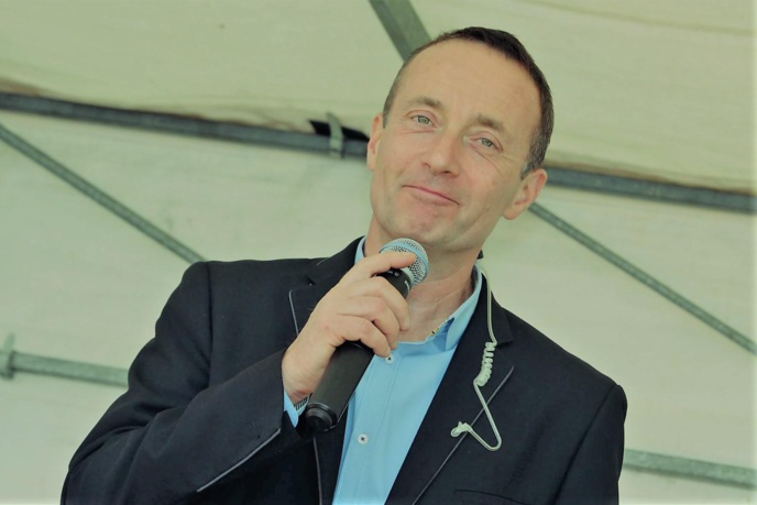 Ludovic Tellier, le cofondateur, directeur d'antenne et des programmes d'Espace. © Espace.