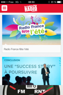 Recevez nos "alertes radio" Recevez nos "alertes radio"