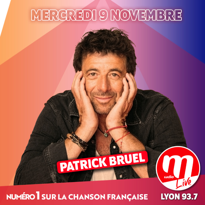 M Radio : un "M Radio Live" avec Patrick Bruel M Radio : un "M Radio Live" avec Patrick Bruel