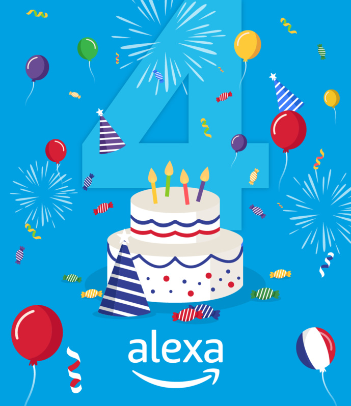 Alexa fête ses 4 ans France et affiche un succès grandissant