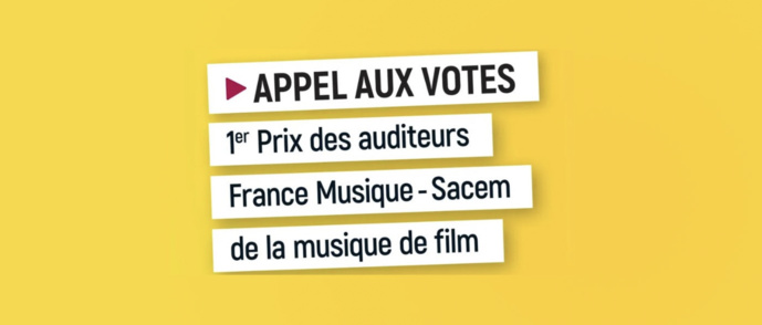 France Musique lance le prix des auditeurs de la musique de films avec la Sacem France Musique lance le prix des auditeurs de la musique de films avec la Sacem