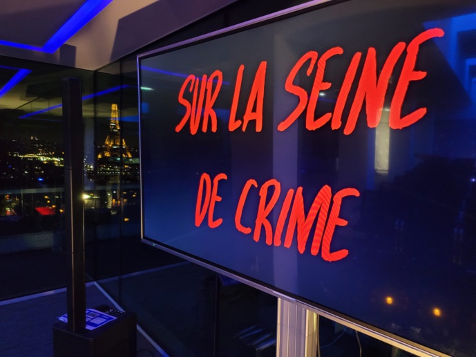 Le podcast "Sur la Seine de Crime" avec France Bleu Paris a été officiellement présenté lors d’une soirée, le 31 octobre dernier, au 22e étage de la Maison de la Radio et de la Musique