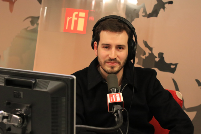 Steven Jambot, à la tête de l'Atelier des Médias depuis fin 2018. © RFI / Pierre René-Worms.